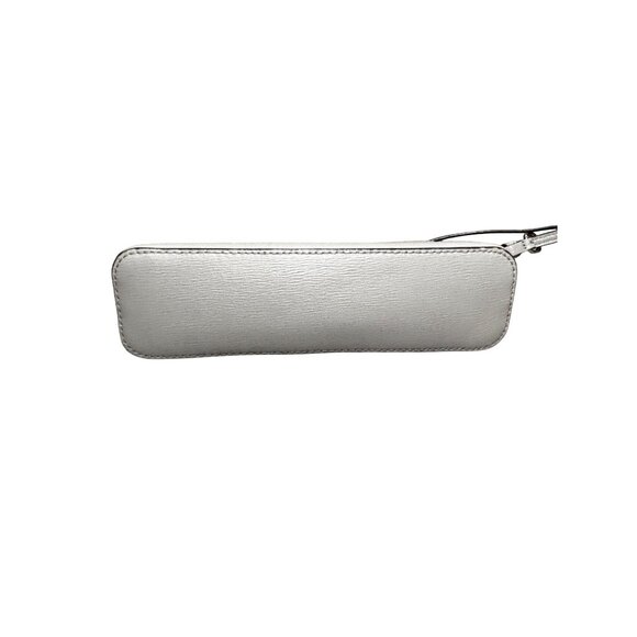 DKNY Silver Crossbody Bag With Chain Strap & Adjustable Leather Strap - Picture 7 of 14